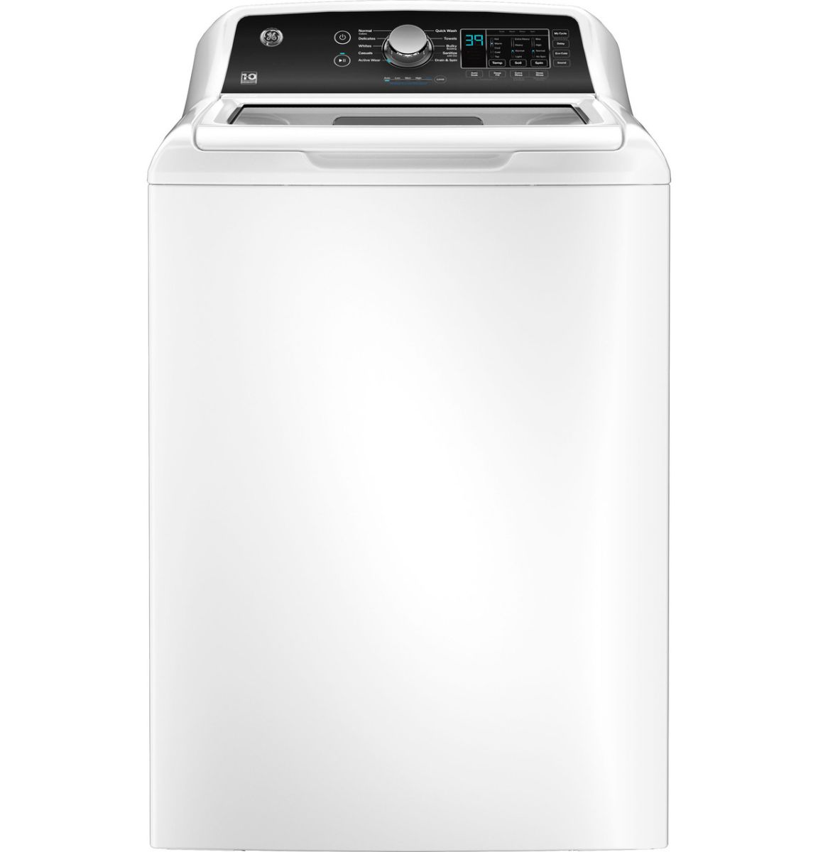 GE® 4.5 Cu. Ft. White Agitator Top Load Washer with Water Level Control