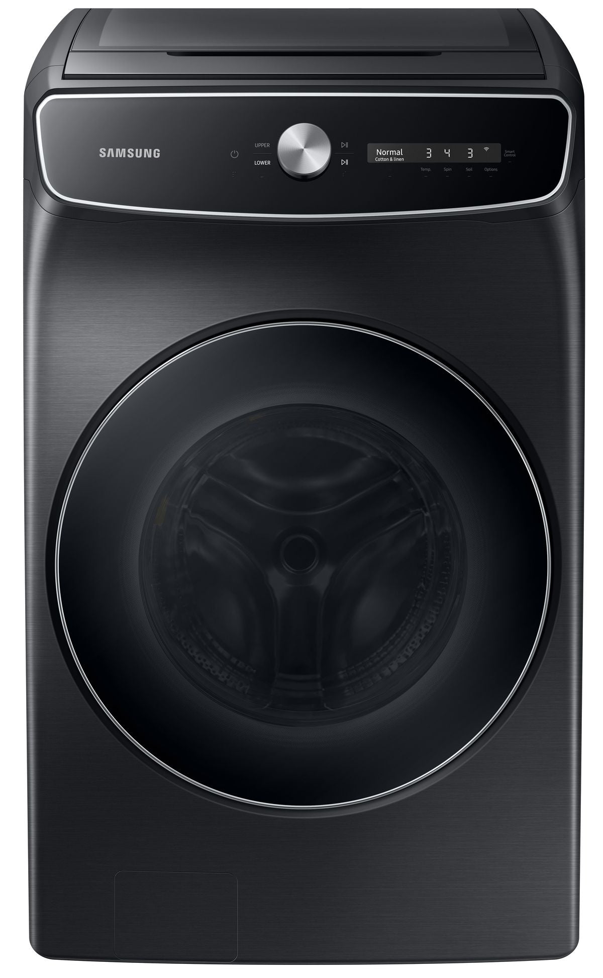 Samsung 6.0 Cu. Ft. Brushed Black Front Load Washer