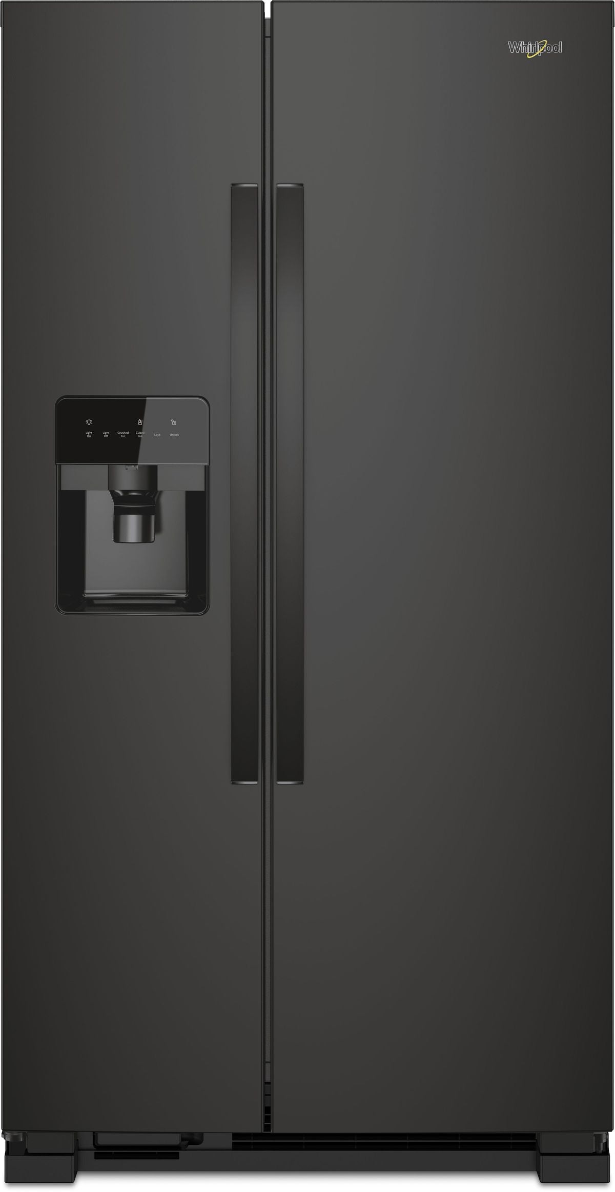 Whirlpool® 36" 25.0 Cu. Ft. Side-By-Side Refrigerator-Black