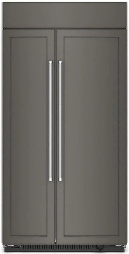 KitchenAid® 42 in. 25.5 Cu. Ft. Panel Ready Built In Counter Depth Side-by-Side Refrigerator