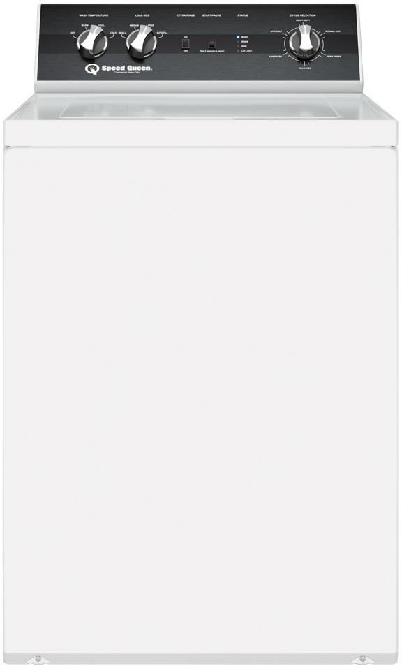 Speed Queen® TR5 3.2 Cu. Ft. White Agitator Top Load Washer