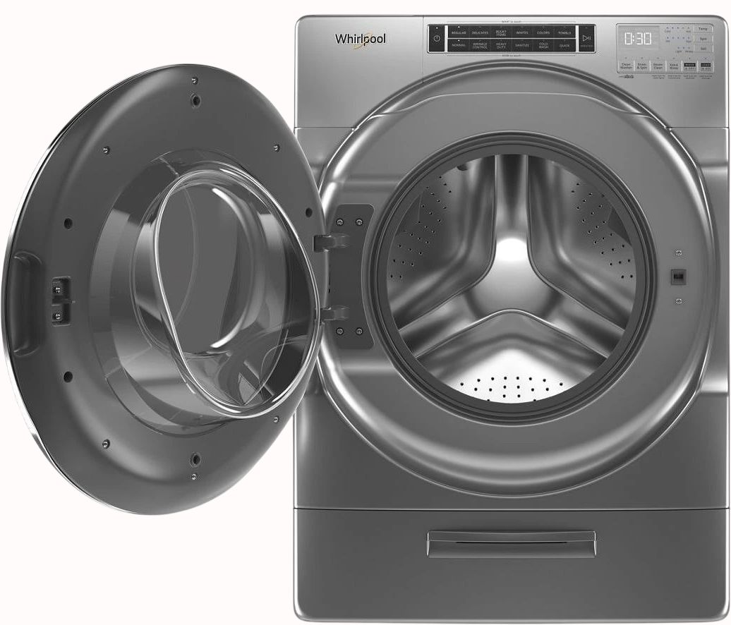 Whirlpool® 5.0 Cu. Ft. Chrome Shadow Front Load Washer