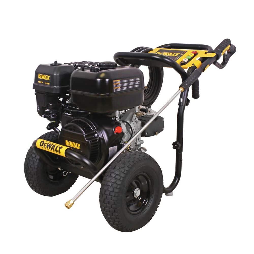 DEWALT 4400 PSI 4.0 GPM Gas Pressure Washer with 420cc Engine, Triplex Pump, Commercial Cold Water Power Washer DXPW61377