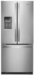 Whirlpool® 30" 19.0 Cu. Ft. Fingerprint Resistant Stainless Steel French Door Refrigerator