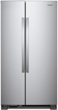 Whirlpool® 33" 22.0 Cu. Ft. Monochromatic Stainless Steel Side-By-Side Refrigerator
