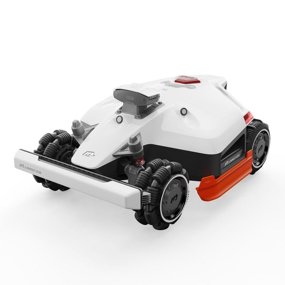MAMMOTION Luba 2 AWD 15.8 in. RTK Robot Lawn Mower (1.25 Acre) Adjustable Cutting Height (2.2 in. – 4 in.), All Terrain, AI Vision LUBA 2 AWD 5000HX